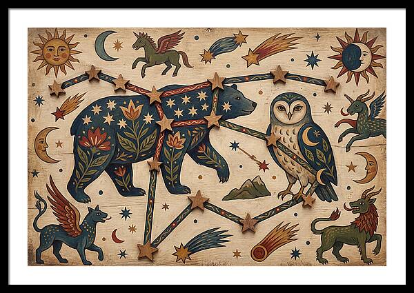 Constellation Folk Art