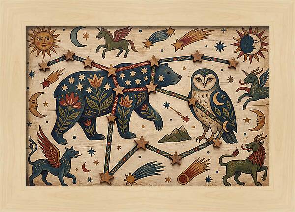 Constellation Folk Art