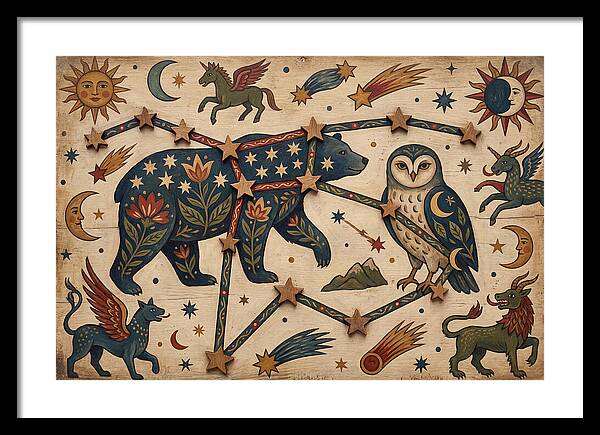 Constellation Folk Art