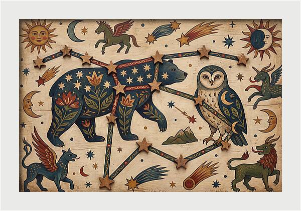 Constellation Folk Art