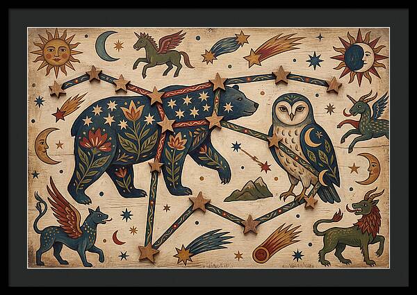 Constellation Folk Art