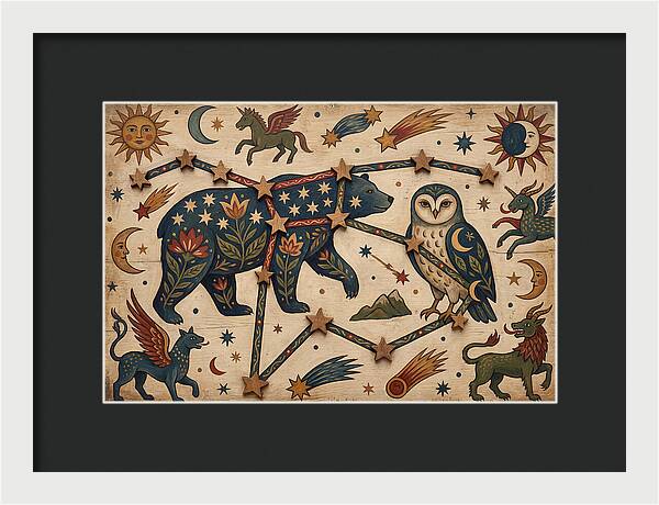 Constellation Folk Art