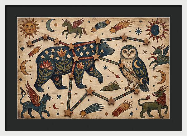 Constellation Folk Art
