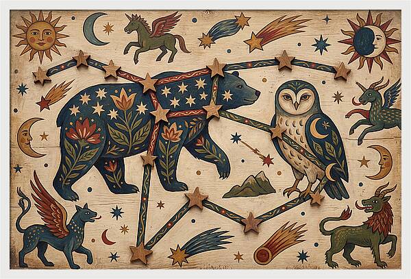 Constellation Folk Art
