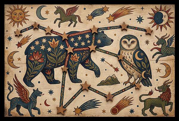 Constellation Folk Art
