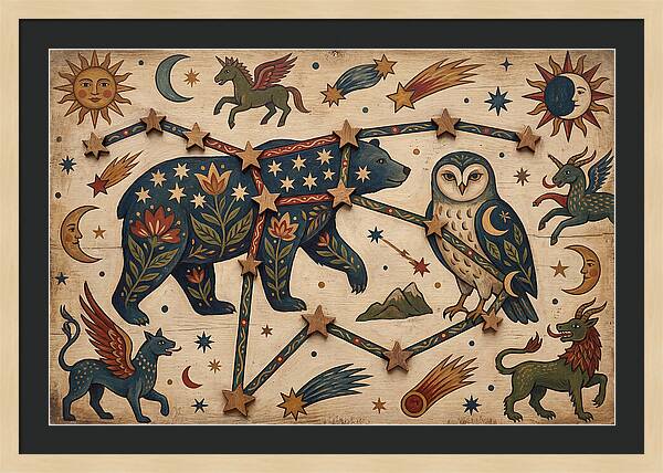 Constellation Folk Art
