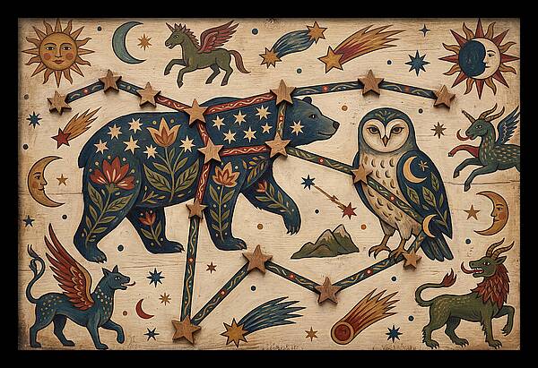 Constellation Folk Art