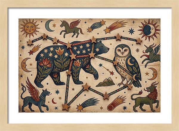 Constellation Folk Art