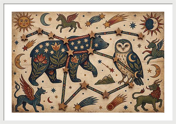 Constellation Folk Art