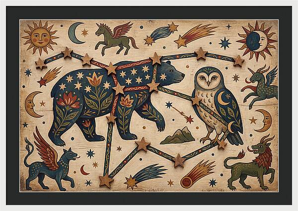 Constellation Folk Art