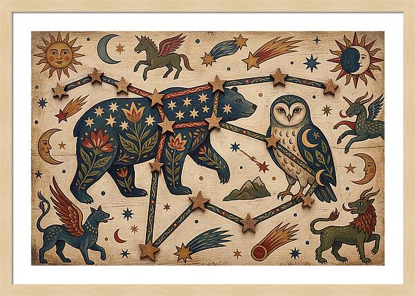 Constellation Folk Art