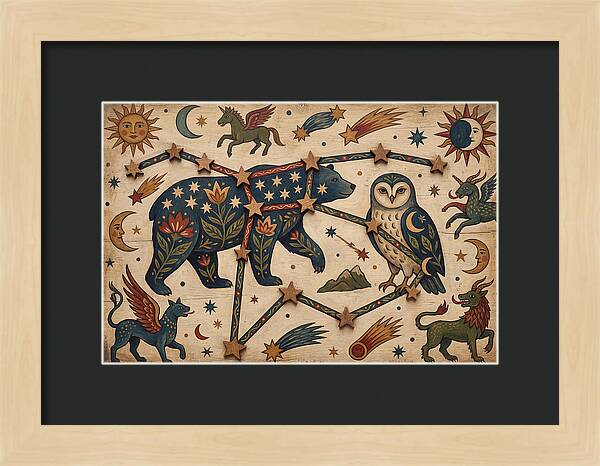 Constellation Folk Art