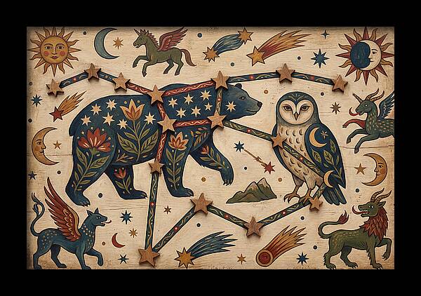 Constellation Folk Art