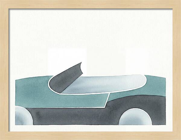 Convertible Car Minimalism