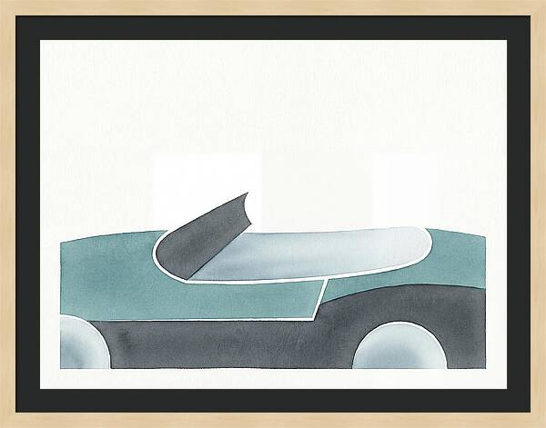 Convertible Car Minimalism