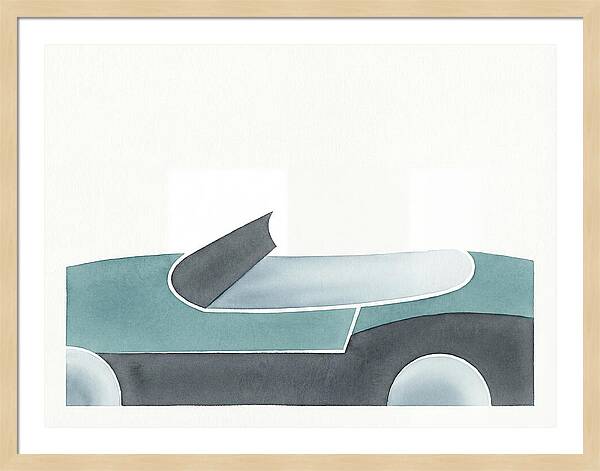Convertible Car Minimalism