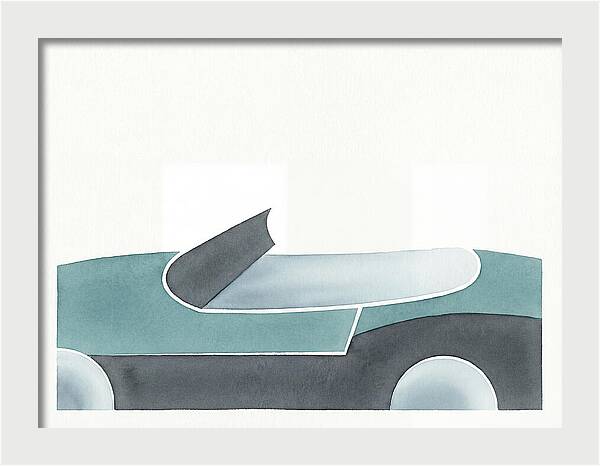 Convertible Car Minimalism