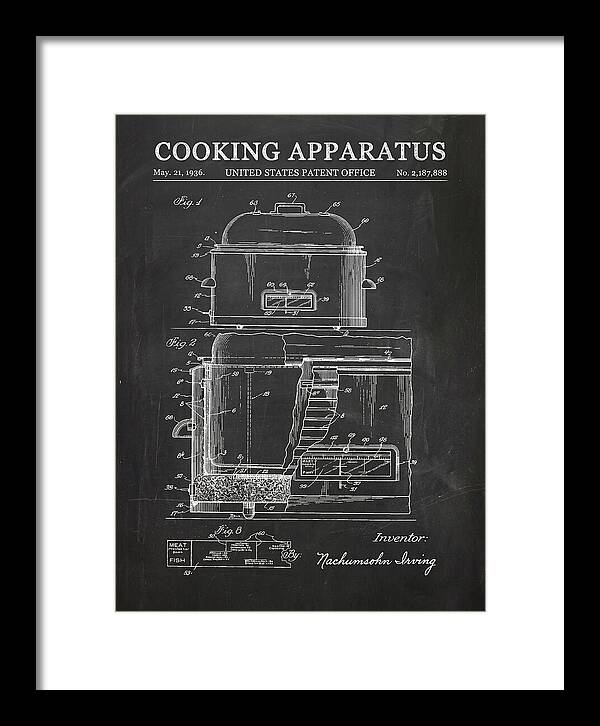 Cooking Apparatus Chalkboard Patent Us2187888a