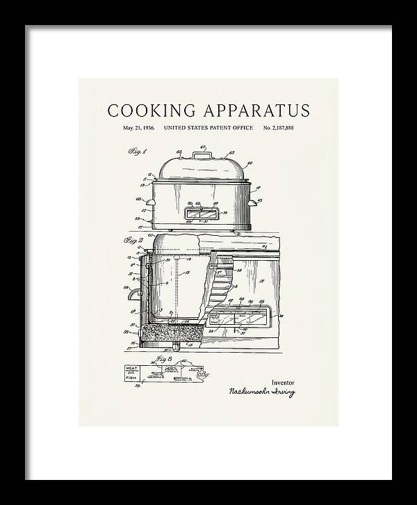 Cooking Apparatus Minimalist Patent Us2187888a