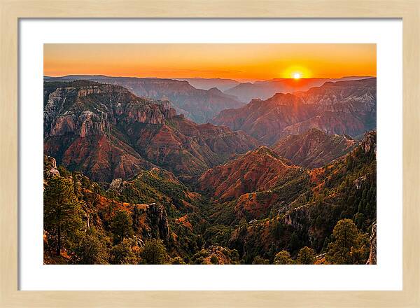 Copper Canyon Sunset View