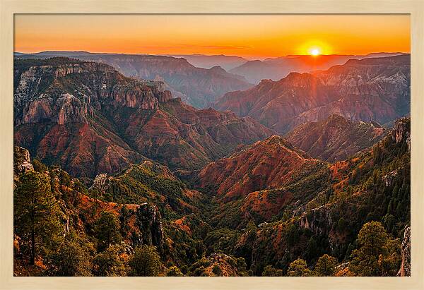 Copper Canyon Sunset View