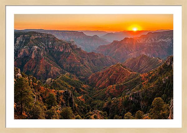 Copper Canyon Sunset View