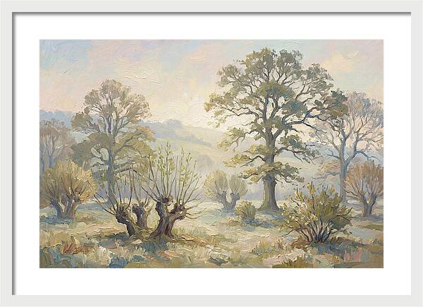 Coppiced Woodland Serenity