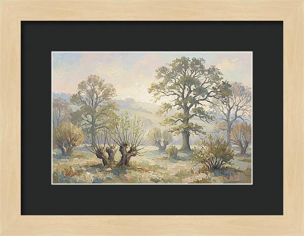 Coppiced Woodland Serenity