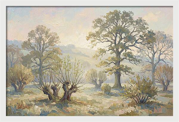 Coppiced Woodland Serenity