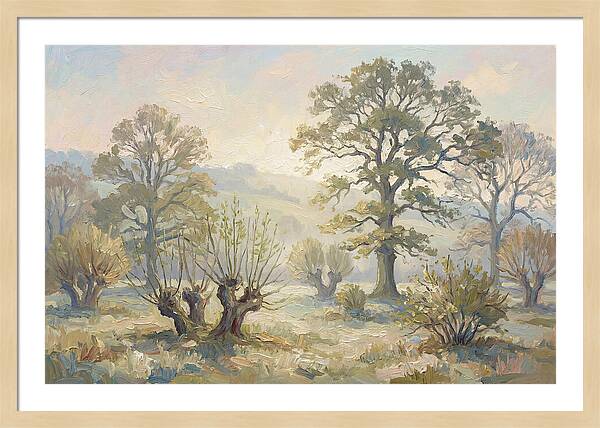 Coppiced Woodland Serenity