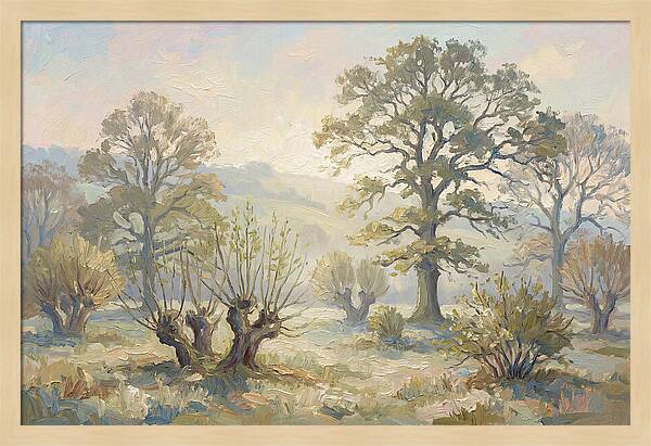 Coppiced Woodland Serenity