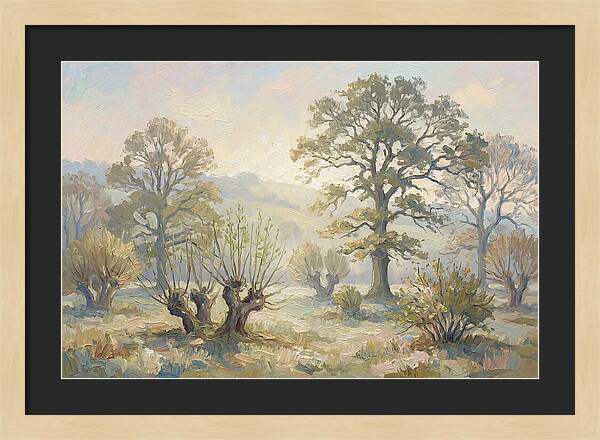 Coppiced Woodland Serenity