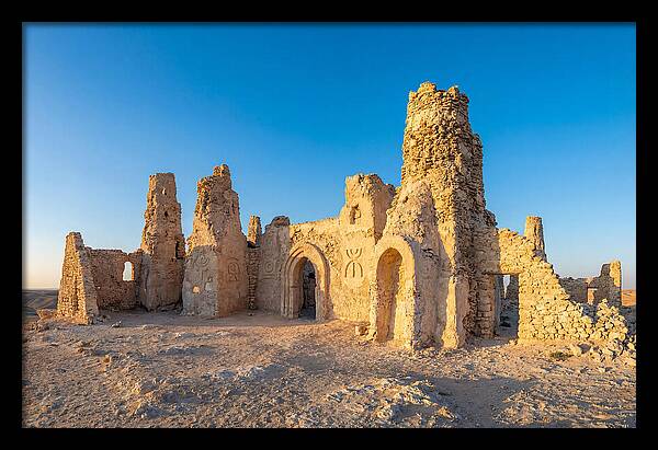 Coral Castle Ruins At Dusk