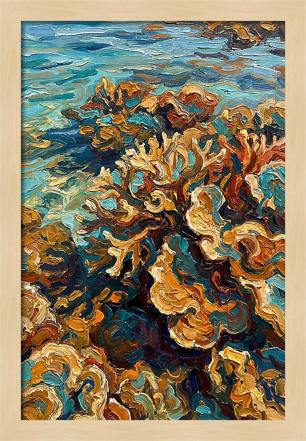 Coral Formation In Shallow Waters