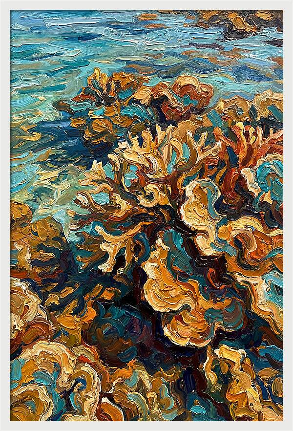 Coral Formation In Shallow Waters