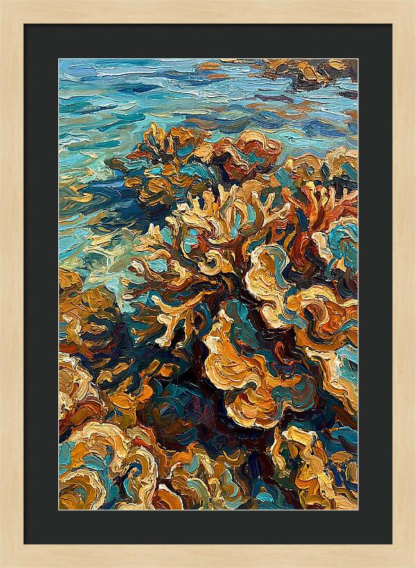 Coral Formation In Shallow Waters