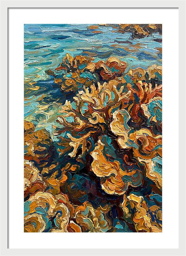Coral Formation In Shallow Waters