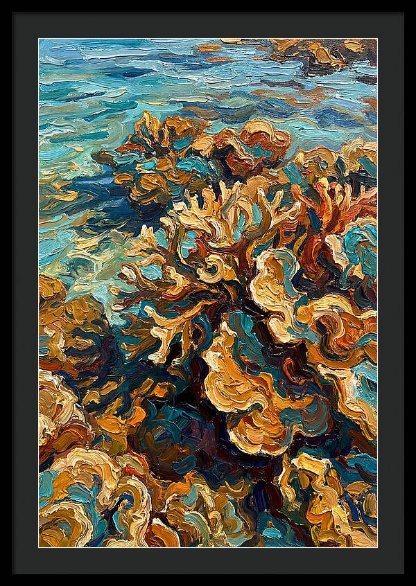 Coral Formation In Shallow Waters