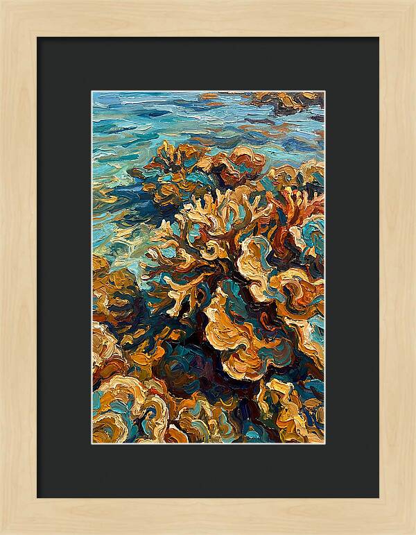 Coral Formation In Shallow Waters