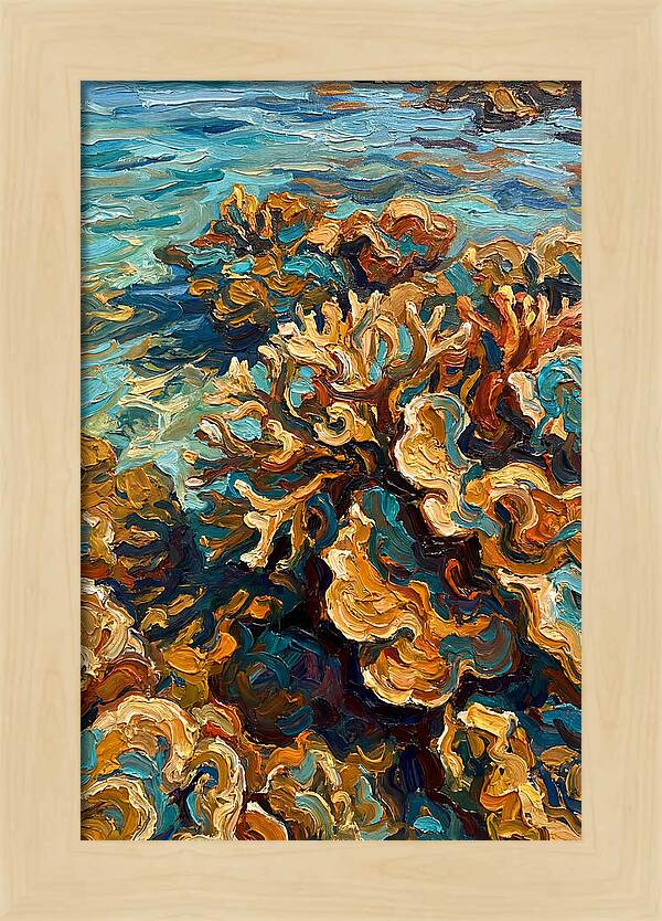 Coral Formation In Shallow Waters