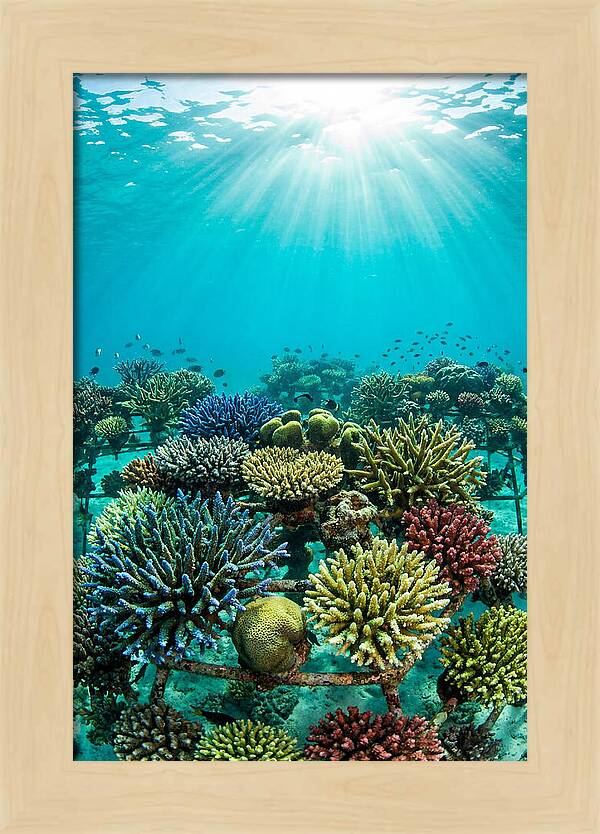 Coral Nursery Underwater Serenity