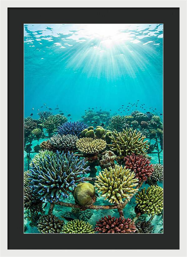 Coral Nursery Underwater Serenity