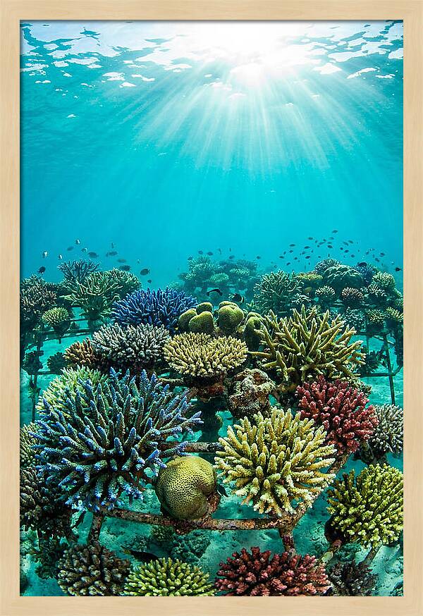 Coral Nursery Underwater Serenity