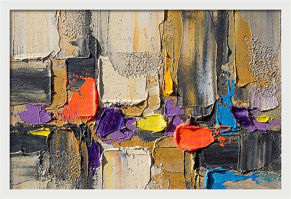 Coral Reef Landscape Abstract
