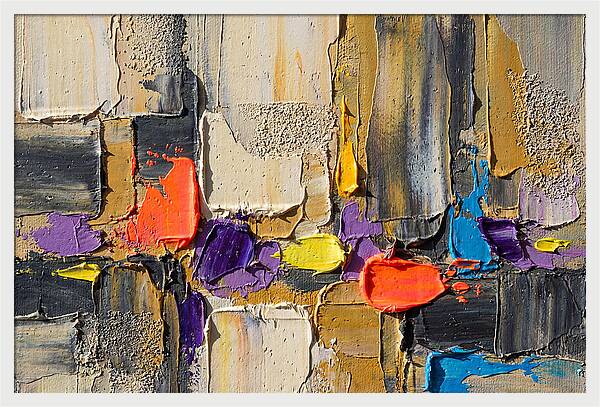 Coral Reef Landscape Abstract