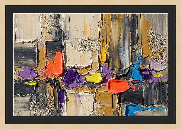 Coral Reef Landscape Abstract