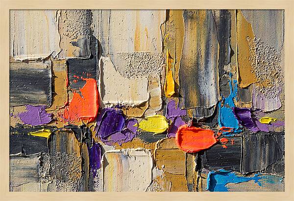 Coral Reef Landscape Abstract