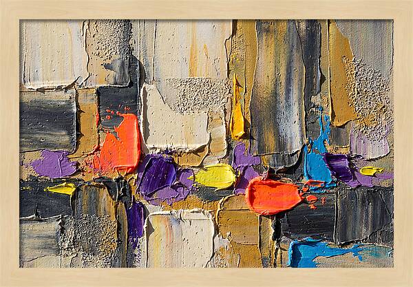 Coral Reef Landscape Abstract