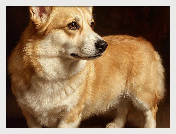 Corgi In Realistic Detail