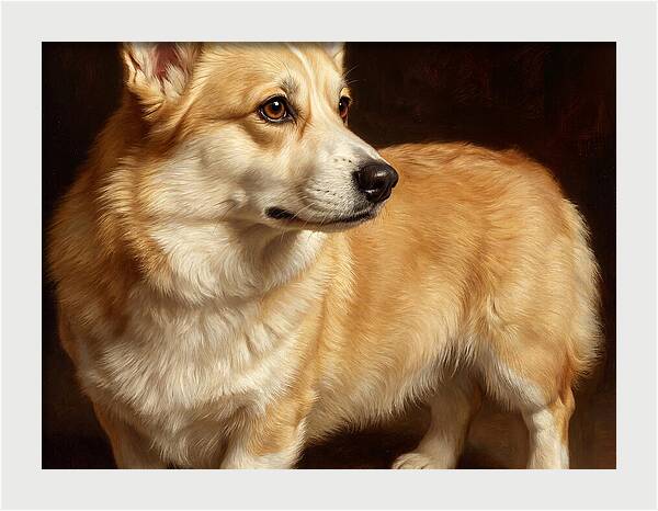 Corgi In Realistic Detail